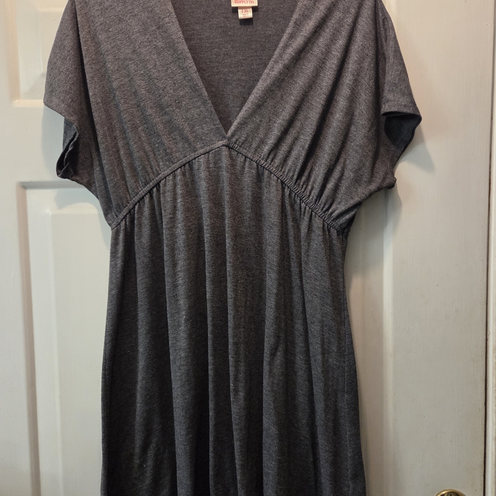 Mossimo Supply Co. Dark Gray Tee
